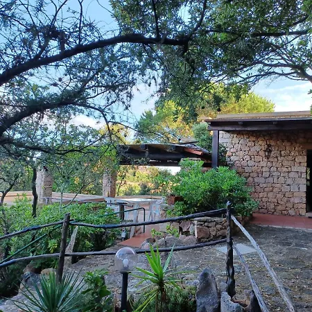 La Lecceta Surrounded By Greenery And Sea View With Sunset Holiday home