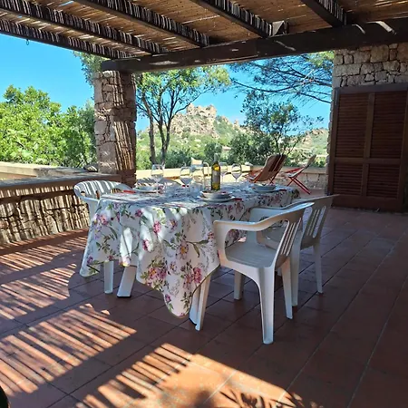 La Lecceta Surrounded By Greenery And Sea View With Sunset Holiday home