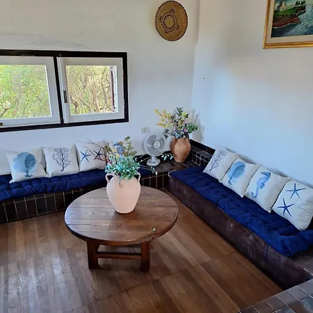 La Lecceta Surrounded By Greenery And Sea View With Sunset Holiday home *